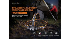 Fenix HM60R NEW - Lanternă frontală - 1300 Lumeni - 120 Metri - Camo